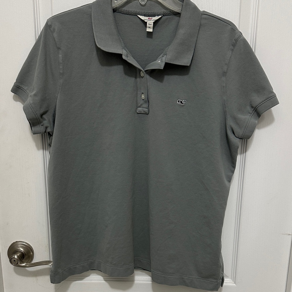 Vineyard Vines Sage Green Polo